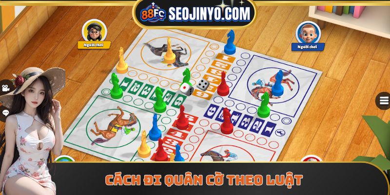 Cách đi quân cờ theo luật
